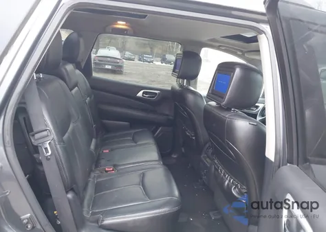 2013 Nissan Pathfinder Platinum z USA, uszkodzony, nr VIN 5N1AR2MM5DC619325